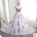 Cestbella Newest Design Sweetheart Neckline Wedding Dress Ball Gown 2017 Long Tail Bridal Dress Light Purple